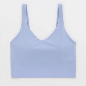 Aerie Real Me Low Key Longline Sports Bra